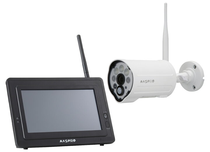楽天市場】MASPRO マスプロ WC3A7ML モニター＆ワイヤレスHDカメラ 