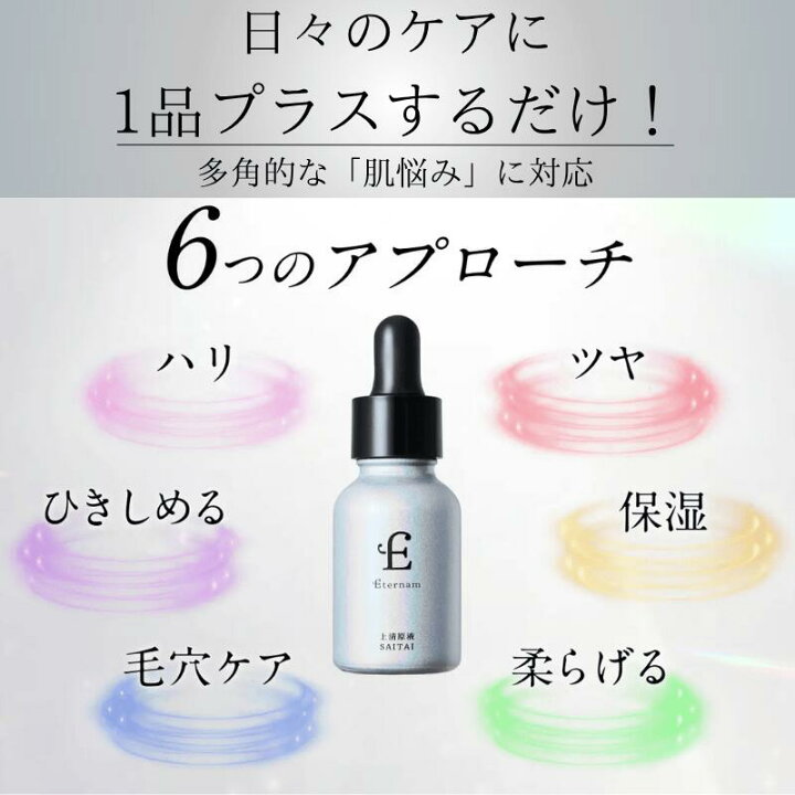 楽天市場】エテルナム 上清原液 SAITAI 15mL 集中ケア 美容液 導入美容 