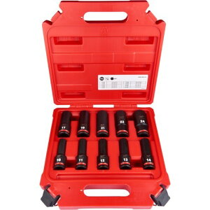 MILWAUKEE �~���E�H�[�L�[ SHOCKWAVE IMPACT DUTY �f�B�[�v�C���p�N�g�\�P�b�g 1/2�C���`(12.7mm)�p 10PCS �Z�b�g 4932480457