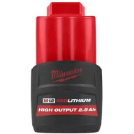 MILWAUKEE ミルウォーキー 2.5AHパワーブーストバッテリー M12 HB2.5 JP