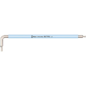 WERA ���F�� 3950 SPKL HEX?PLUS �X�e�����X�Z�p�����` 1.5 ICEBLUE 22660