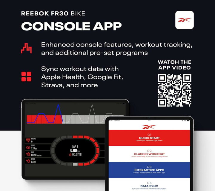 楽天市場】リーボック【Reebok】フィットネスバイク FR30 マグネット 