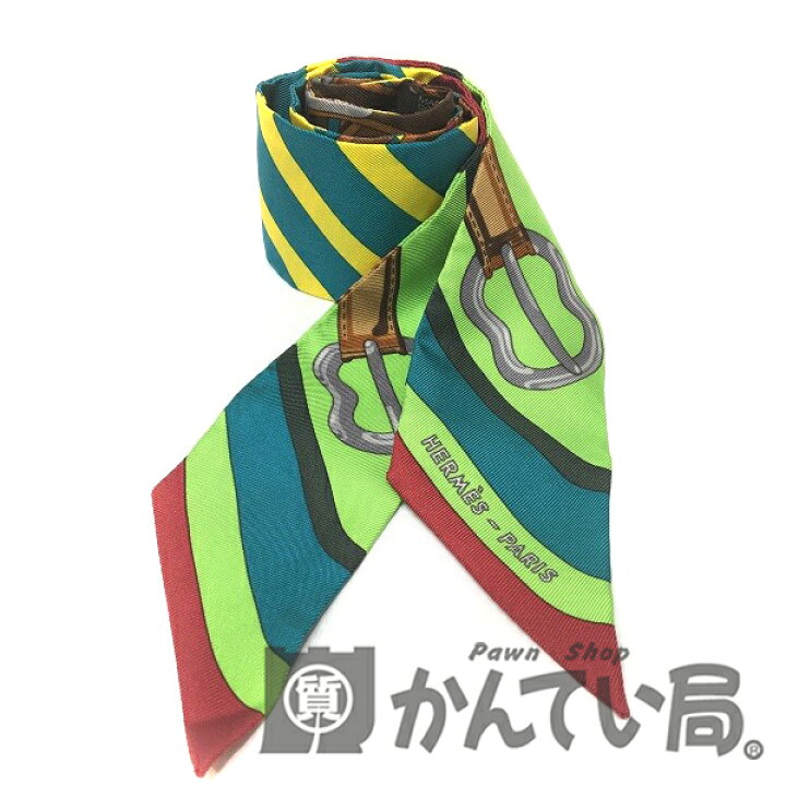 楽天市場】【中古】 Hermes （エルメス） ツイリー シルク スカーフ  