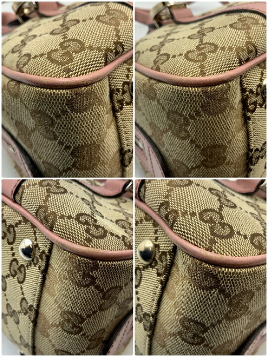 楽天市場】【中古】GUCCI（グッチ） 232958 GGキャンバス GGツインズ 