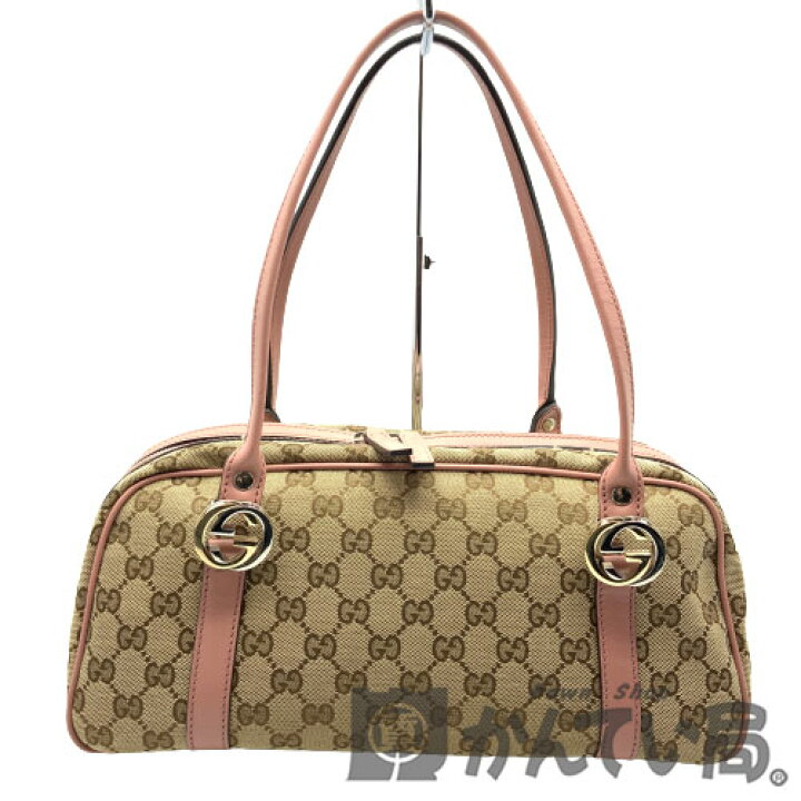 楽天市場】【中古】GUCCI（グッチ） 232958 GGキャンバス GGツインズ 