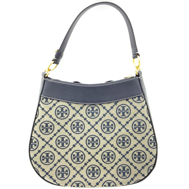 トリ―バーチ TORY BURCH Tモノグラム ジャガード レザー 2WAY  