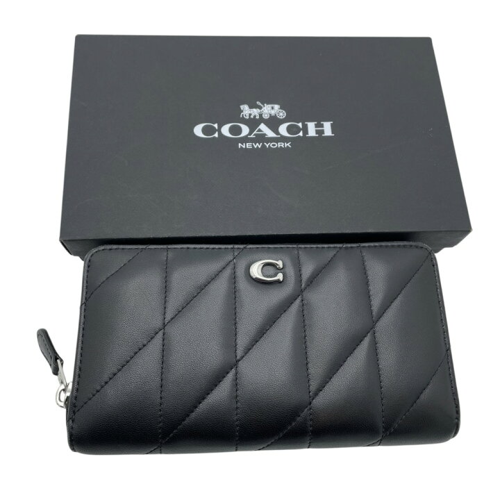 楽天市場】【中古】COACH（コーチ）アコーディオン ジップ ウォレット 