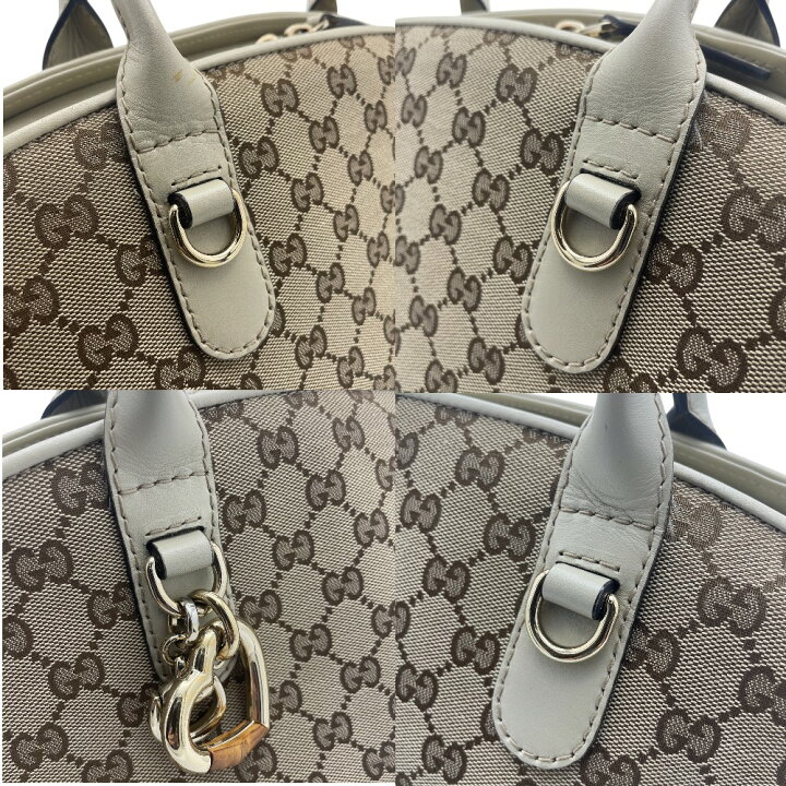 楽天市場】【中古】GUCCI（グッチ）269955 GGキャンバス ハートビット 