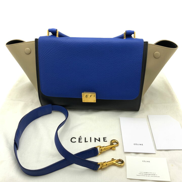 楽天市場】【中古】CELINE(セリーヌ） トラペーズスモール  