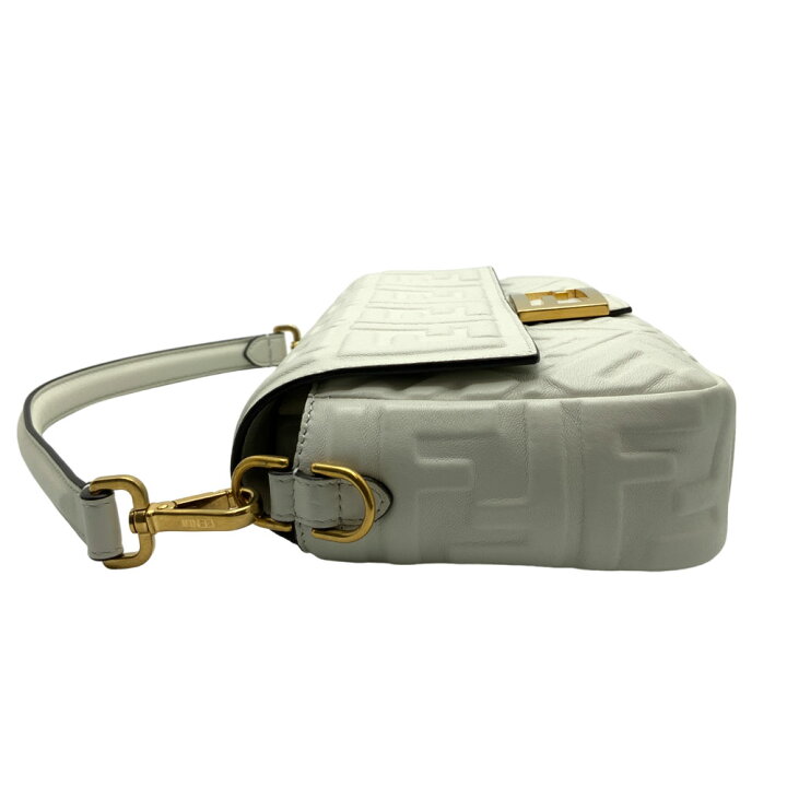 楽天市場】【中古】FENDI（フェンディ） バゲットバッグ ホワイト 