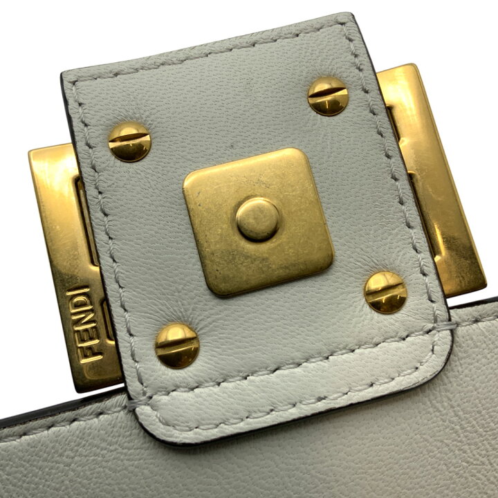 楽天市場】【中古】FENDI（フェンディ） バゲットバッグ ホワイト 