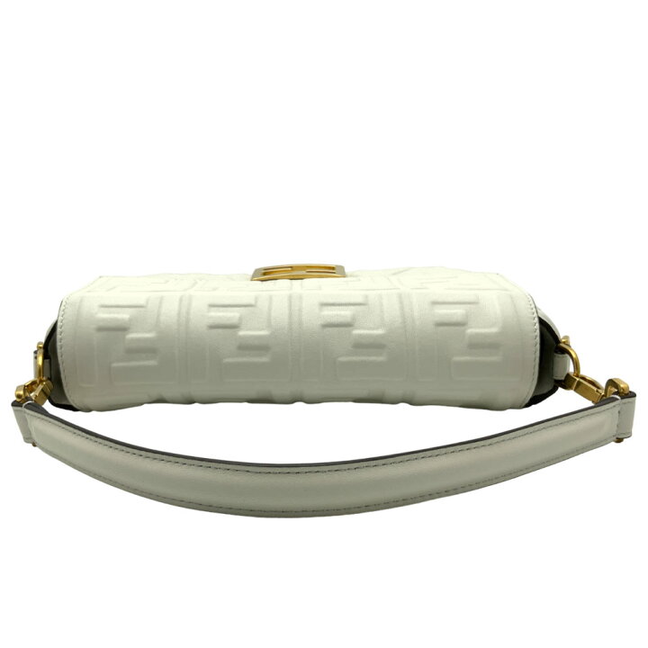楽天市場】【中古】FENDI（フェンディ） バゲットバッグ ホワイト 