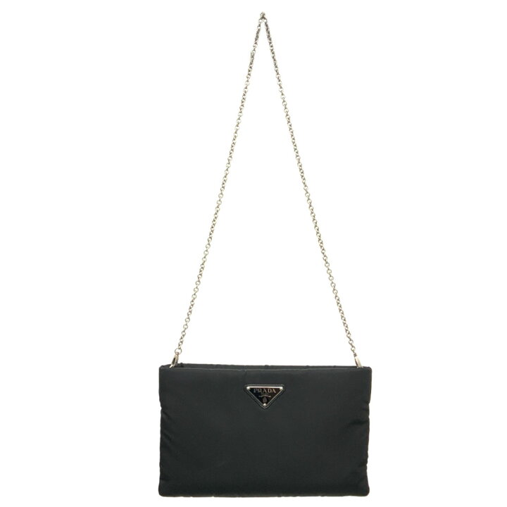 楽天市場】【中古】PRADA（プラダ）1BF081 チェーンショルダーバッグ 
