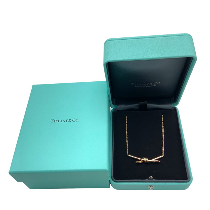 楽天市場】【中古】TIFFANY＆Co.（ティファニー）ノットペンダント 