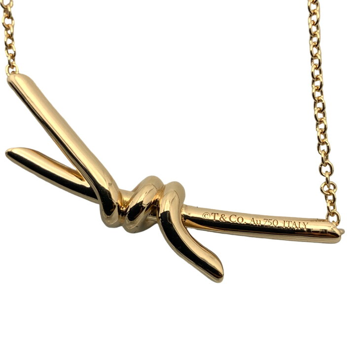 楽天市場】【中古】TIFFANY＆Co.（ティファニー）ノットペンダント  