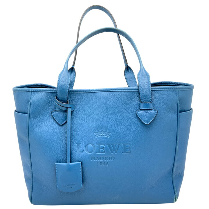 楽天市場】【中古】LOEWE（ロエベ）ヘリテージスモールトート 