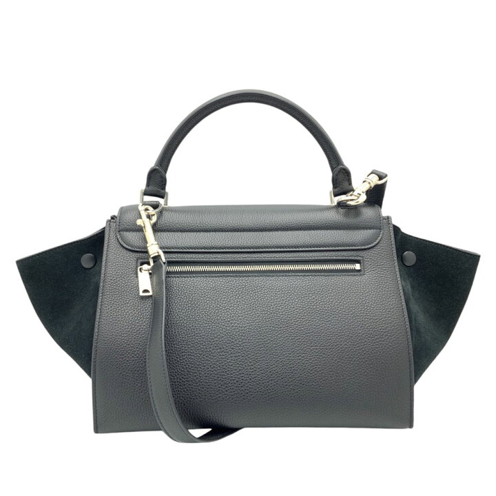 楽天市場】【中古】CELINE（セリーヌ）トラペーズ スモール スウェード 