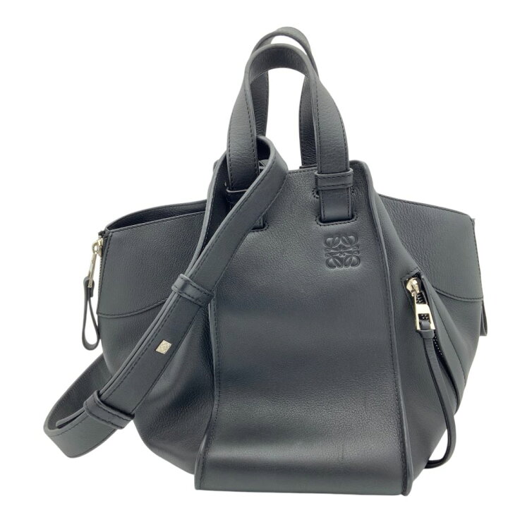 楽天市場】【中古】LOEWE（ロエベ）ハンモック スモール レザー 黒 