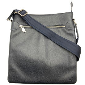 【中古】LOUIS VUITTON（ルイ・ヴィトン）M32629 タイガ サシャ ボレアル ショルダーバッグ 薄型 レザー 斜め掛け ネイビー【USED-AB】