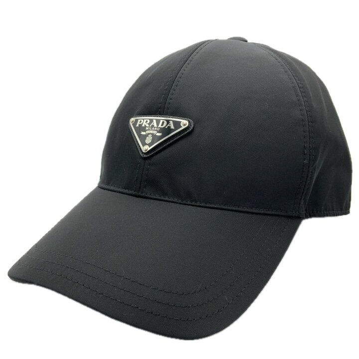 楽天市場】【中古】PRADA（プラダ）2HC231 CAPPELLI 三角ロゴ  display picture 2