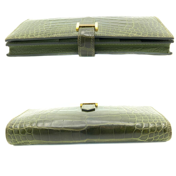 楽天市場】【中古】HERMES（エルメス） ベアンスフレ アリゲーター  