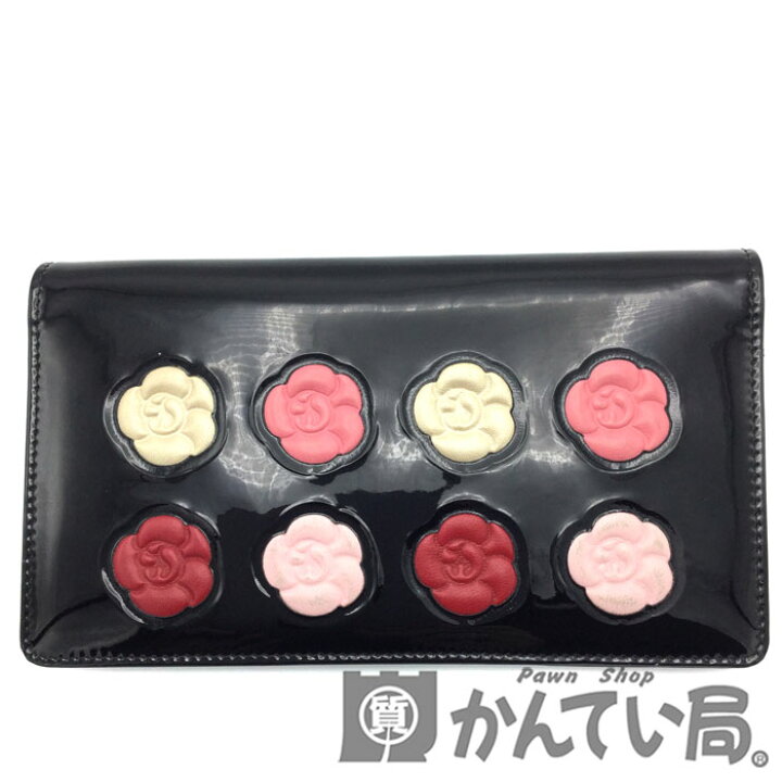 楽天市場】【CHANEL】（シャネル）カメリアメイクアップパレット長財布 