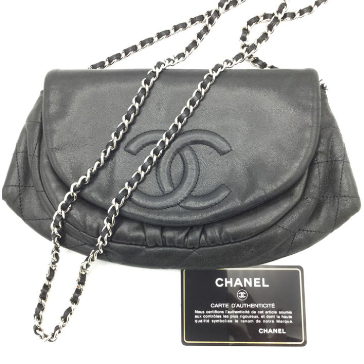 楽天市場】CHANEL(シャネル）ハーフムーンチェーンショルダー チェーン 
