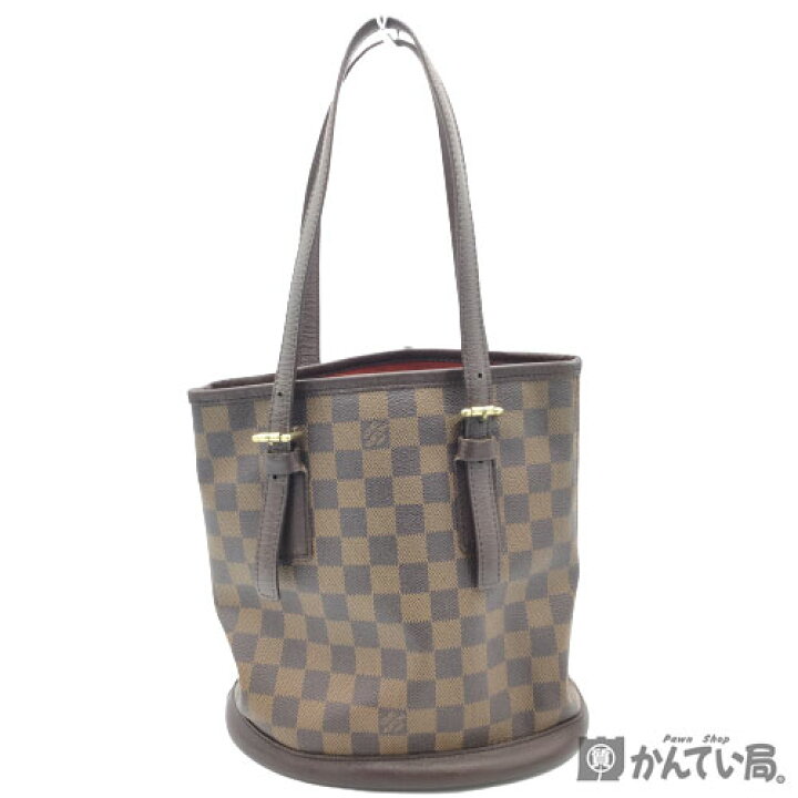 楽天市場】【中古】LOUIS VUITTON（ルイヴィトン）ダミエ マレ バケツ 