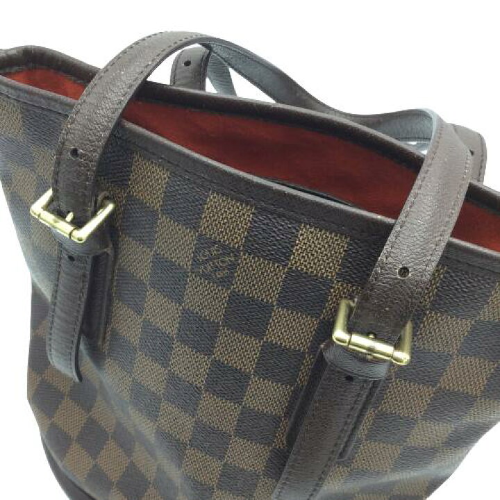 楽天市場】【中古】LOUIS VUITTON（ルイヴィトン）ダミエ マレ バケツ 