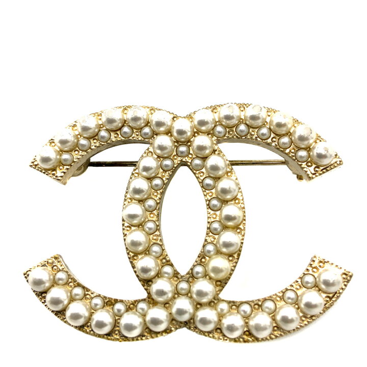 楽天市場】【中古】CHANEL（シャネル）A17 A ココマーク パール  