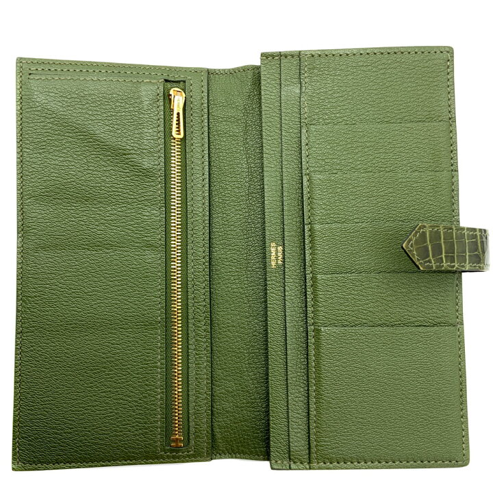 楽天市場】【中古】HERMES（エルメス） ベアンスフレ アリゲーター  
