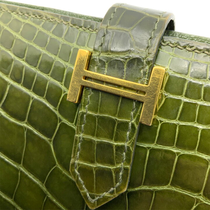 楽天市場】【中古】HERMES（エルメス） ベアンスフレ アリゲーター  
