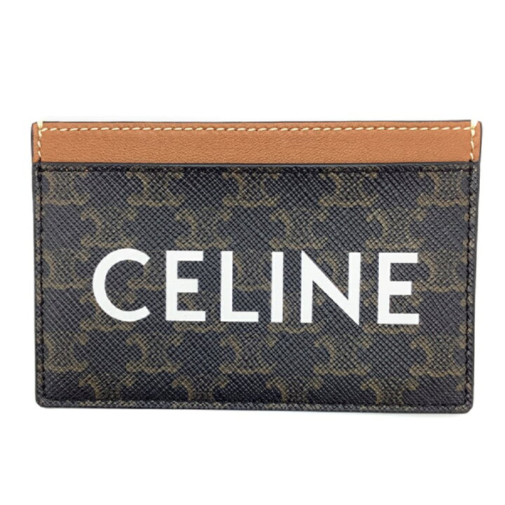 楽天市場】【中古】CELINE（セリーヌ）カードホルダー トリオンフ  