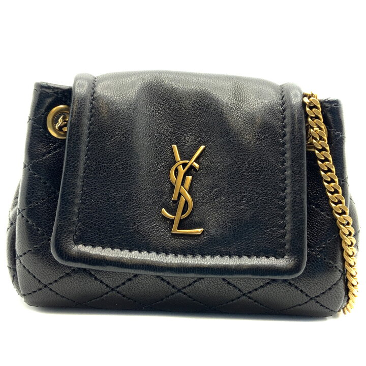 楽天市場】【中古】SAINT LAURENT（サンローラン）672739 1EL07 1000  