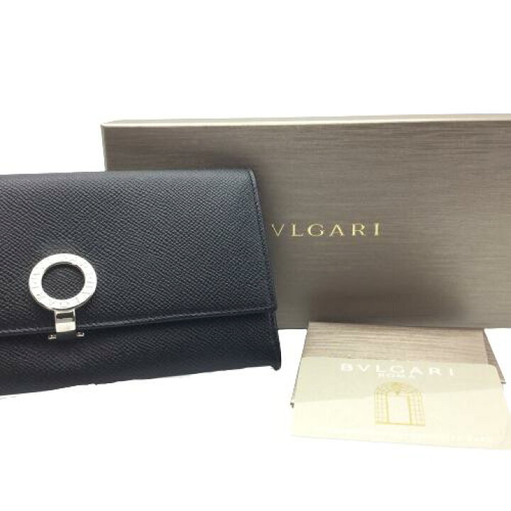 楽天市場】【中古】BVLGARI（ブルガリ）30414 ブルガリブルガリ 長財布 