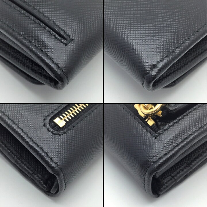 楽天市場】【中古】 PRADA (プラダ) 1MH132 長財布 パスケース付き 