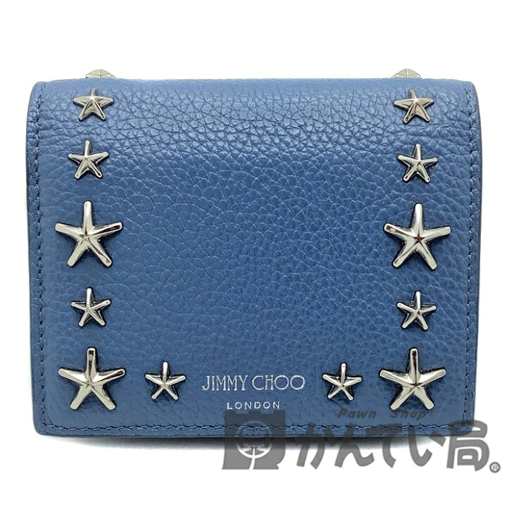 楽天市場】【中古】 JIMMY CHOO (ジミーチュウ) ハンネ 二つ折り財布 
