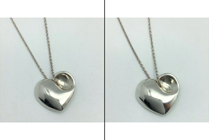 楽天市場】【中古】 TIFFANY&Co. (ティファニー) フォールドハート 