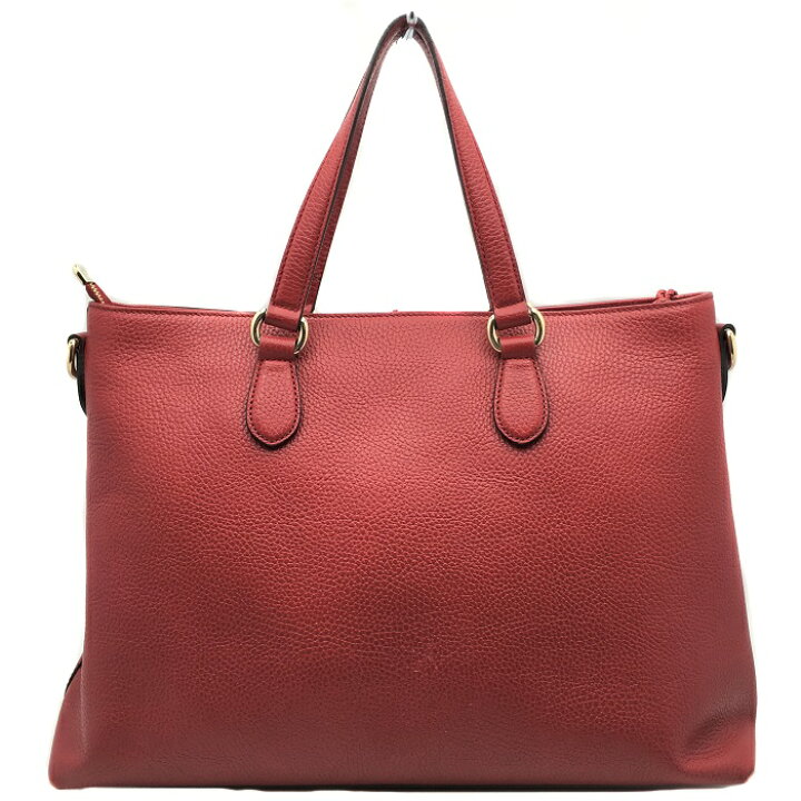 楽天市場】【中古】 GUCCI (グッチ) 449643 バンブー タッセル トート 
