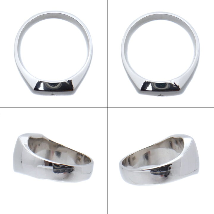 楽天市場】【中古】 Pt900 ダイヤモンド 0.19ct 印台 リング 指輪 約  