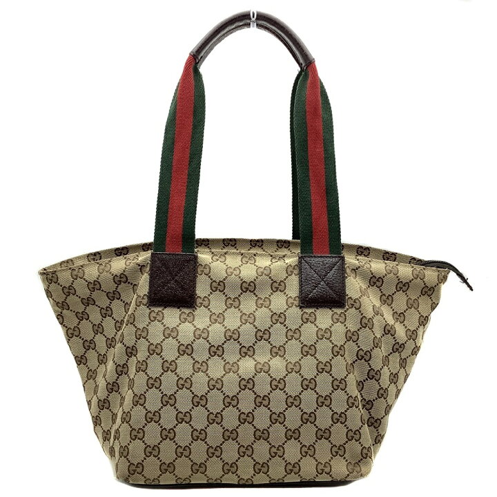 楽天市場】【中古】 GUCCI (グッチ) 131230 GGキャンバス トートバッグ 