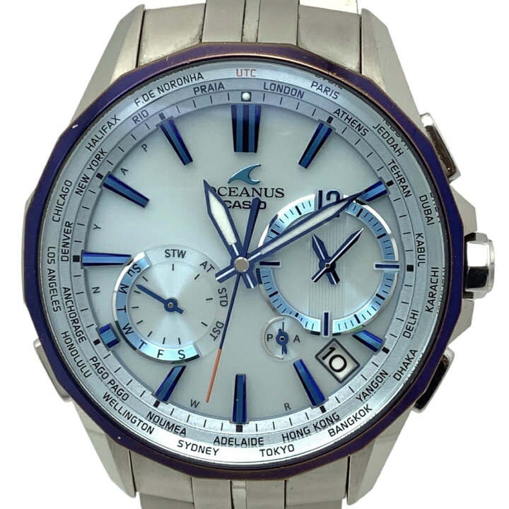 楽天市場】【中古】 CASIO (カシオ) OCW-S3400D-2AJF オシアナス 