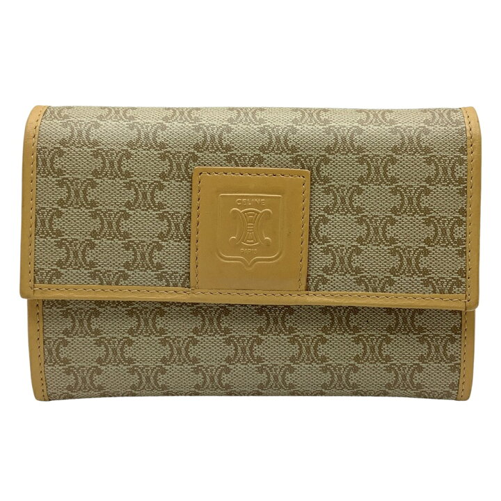 楽天市場】【中古】 CELINE (セリーヌ) M16 1 マカダム柄 財布 
