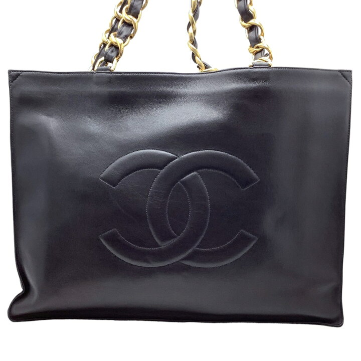 楽天市場】【中古】 CHANEL (シャネル) チェーン トートバッグ ココ  