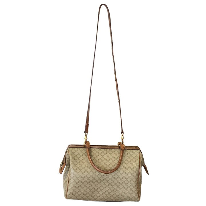 楽天市場】【中古】 CELINE (セリーヌ) マカダム柄 ボストンバッグ 