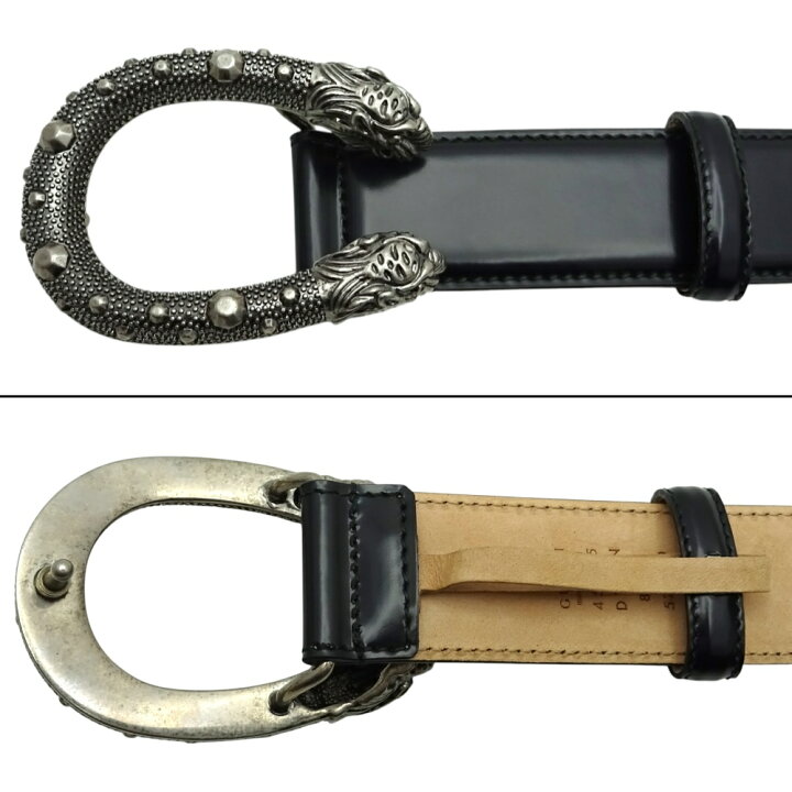 楽天市場】【中古】 GUCCI (グッチ) 451155 タイガーヘッド バックル 