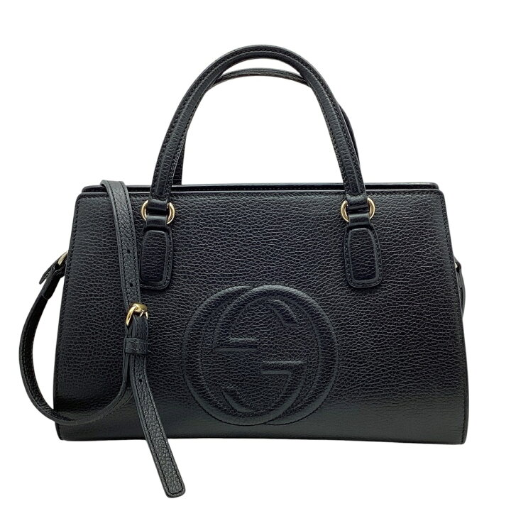 楽天市場】【中古】 GUCCI (グッチ) 431571 ソーホー トップハンドル 