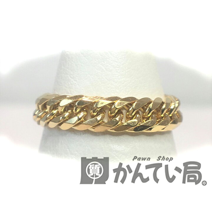 楽天市場】【中古】 K18 チェーン リング 約9号 約2.9g 指輪 喜平 
