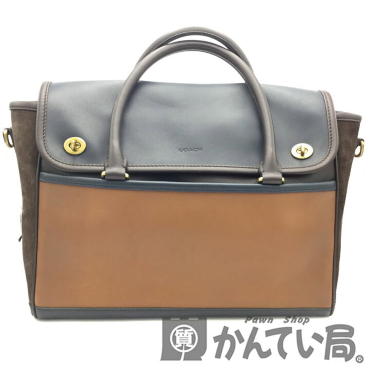 楽天市場】COACH(コーチ) 70987 カラーブロック コミューター レザー 