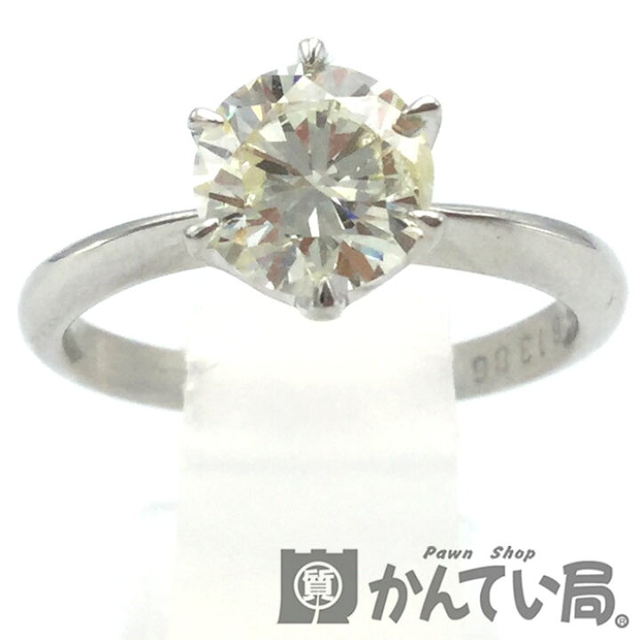 楽天市場】JEWELRY MAKI（ジュエリーマキ） 一粒ダイヤリング プラチナ 